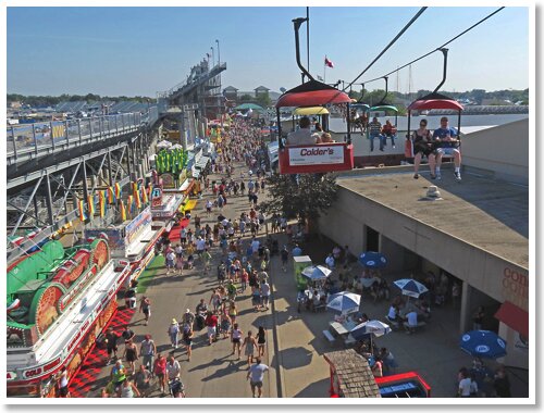 Wi State Fair Sky Ride View graded